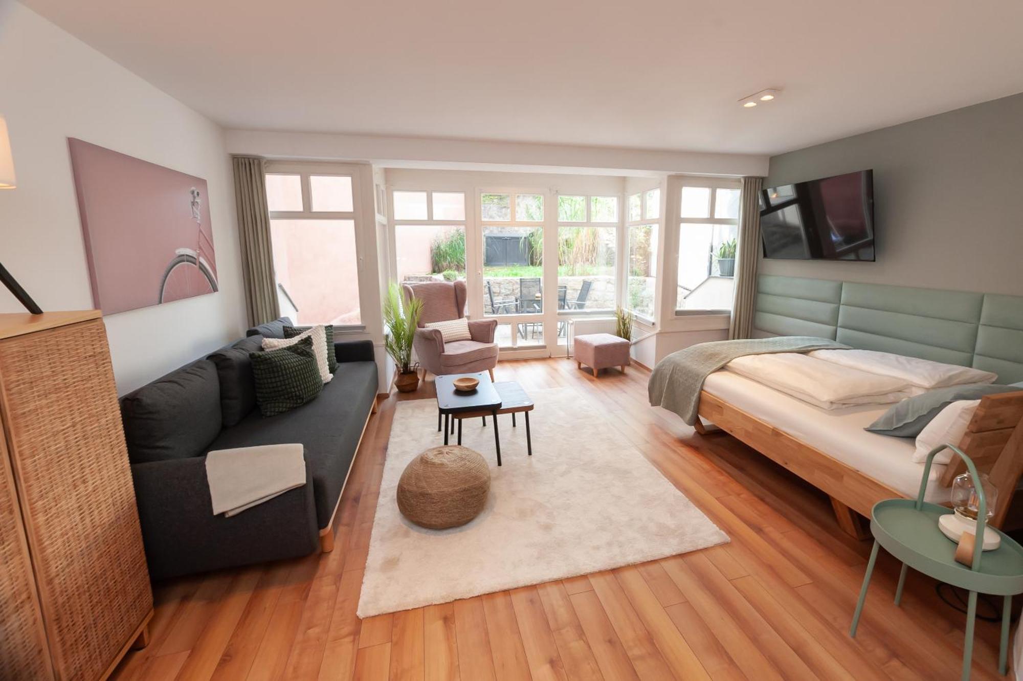 Freitraum Apartments No3 City Mit Eigenem Garten باد نيوشتاد أن دير سال المظهر الخارجي الصورة